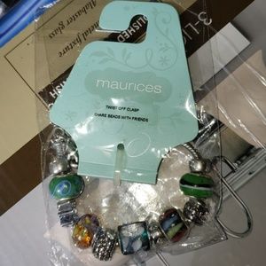 bracelet with colored beads